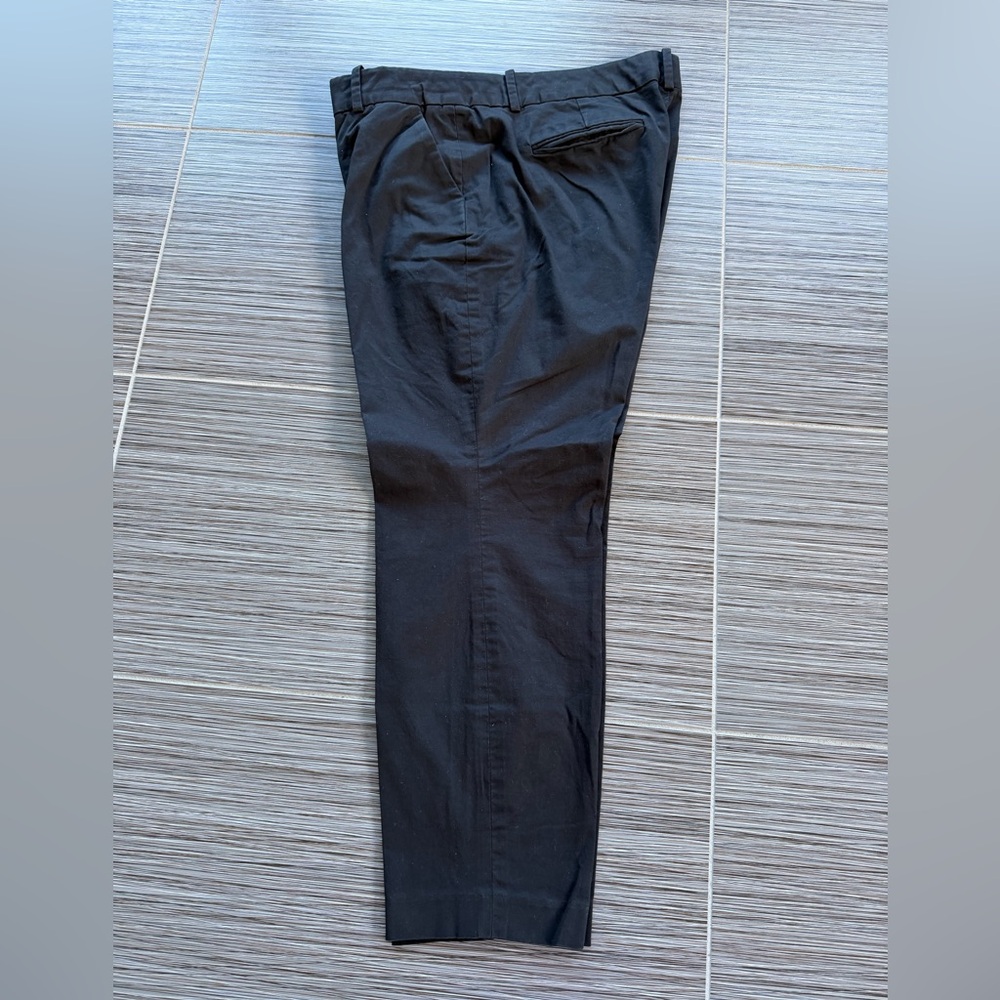 J. Crew Capri Black Chinos size 12